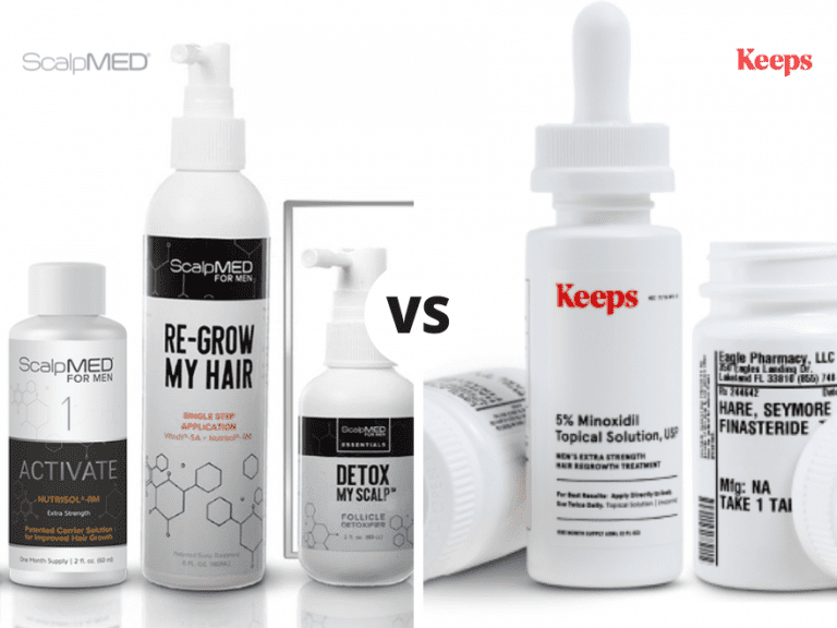 ScalpMED vs. Keeps: What’s the best men’s hair loss treatment?