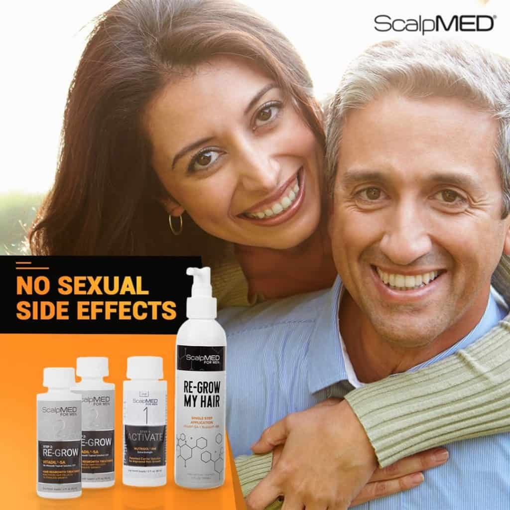 man and woman smiling, considering scalpmed vs keeps after reading Cake Style's recommendations