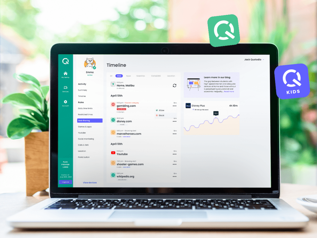 Qustodio Review: The Best Way to Protect Your Kids on the Internet?