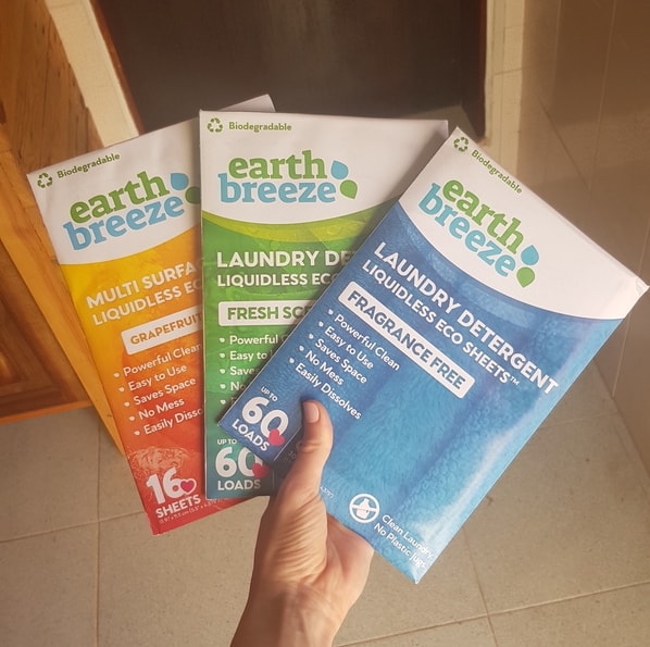 Earth Breeze Review - Best Eco-friendly Laundry Detergent Sheets - Big  Living