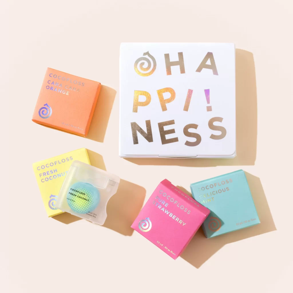 the happiness floss kit cocofloss review blog post
