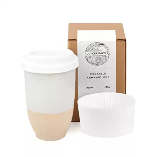 Nova Ceramics Reusable Coffee Cup