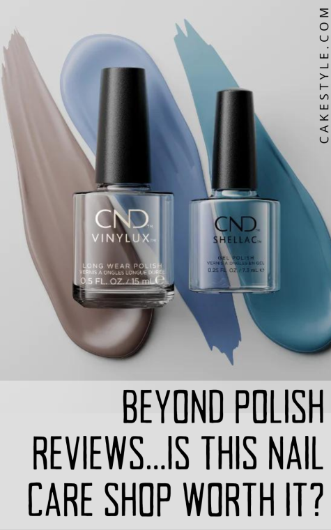 beyond polish reviews showing a few different nail polishes you can buy from the brand