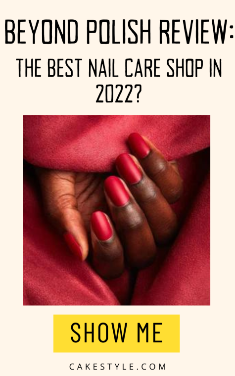 Woman's hand showing some of the beautiful red nail polish colors we talk about in these Beyond Polish reviews