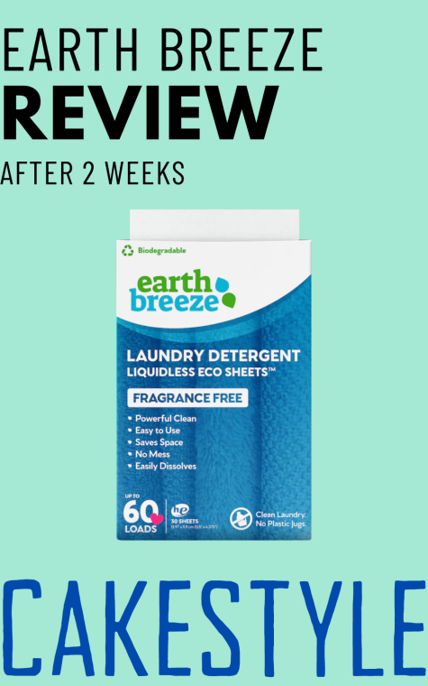 Earth breeze review laundry detergent eco-friendly sheets