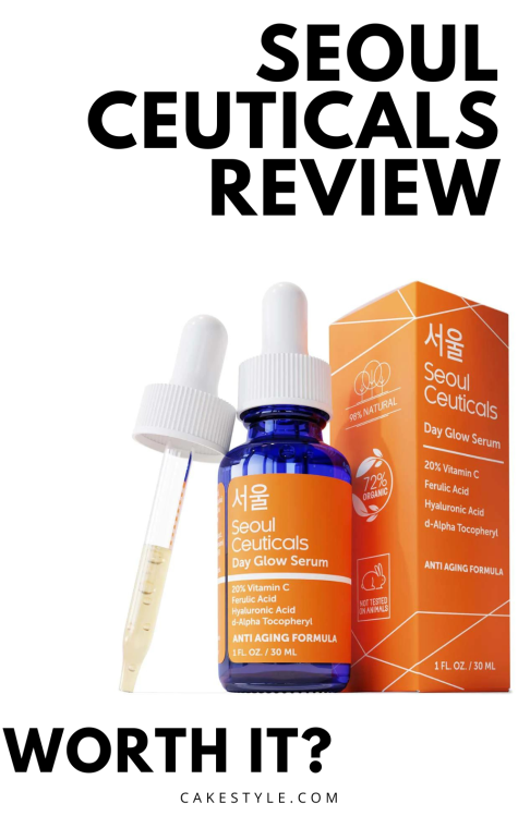 Seoul Ceuticals Day Glow Serum, which we tested in this Seoul Ceuticals review