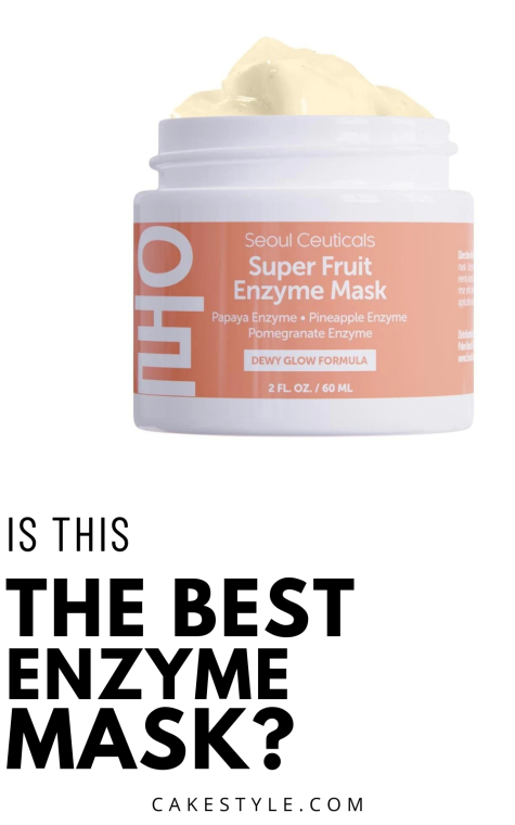 Seoul Ceuticals Super Fruit Enzyme mask, which we cover for this Seoul Ceuticals review