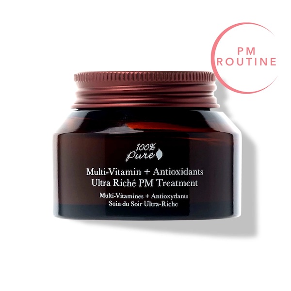 100% Pure Multi-Vitamin + Antioxidants Ultra Riché PM Treatment